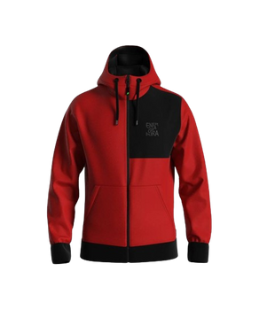 ENERGIAPURA Sweatshirt Full Zip With Hood Kopaonik Red - 2022/23