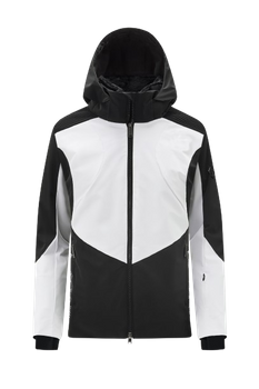 Kurtka narciarska Descente Shoulder Shirring Jacket  Black-White - 2024/25