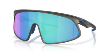 Sunglasses OAKLEY RSLV Matte Grey Smoke Frame/Prizm Sapphire  Lenses