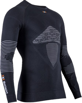 Thermal underwear X-bionic Energizer 4.0 Shirt LG SL Men Opal Black/Arctic White - 2024/25