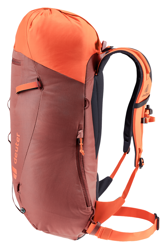 Backpack Deuter Guide 24 Redwood Papaya 2023 Accessories Backpacks View All Centrum Nordic Walking