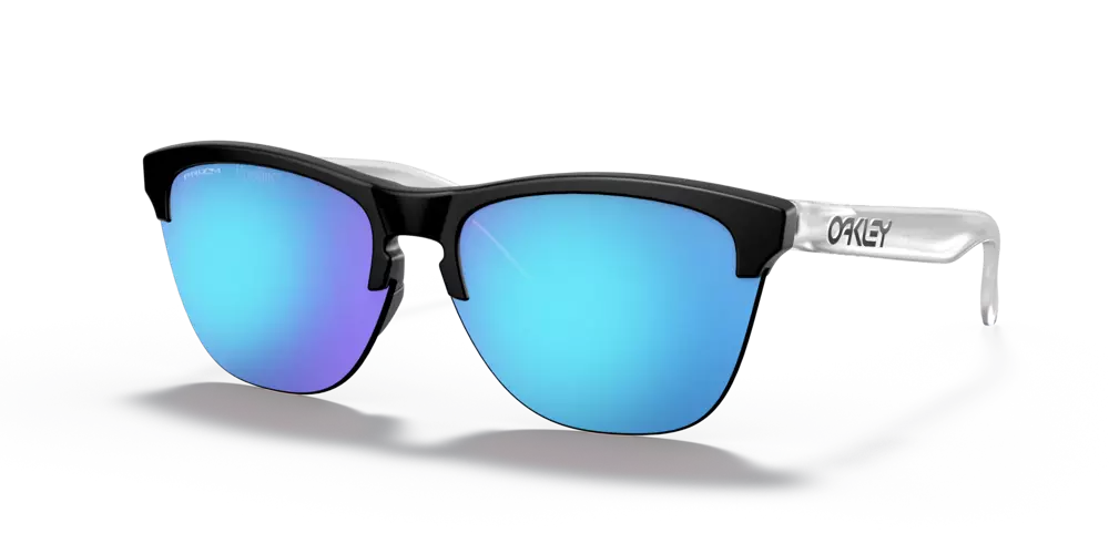 Sunglasses OAKLEY Frogskins Lite Matt Black Matt Cristal w/Prizm Sapphire -  2022 | Accessories \ Sunglasses | Centrum Nordic Walking