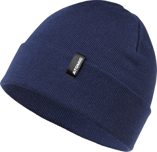 Hat Atomic Alps Rolled Cuff Beanie Dark Blue – 2024/25