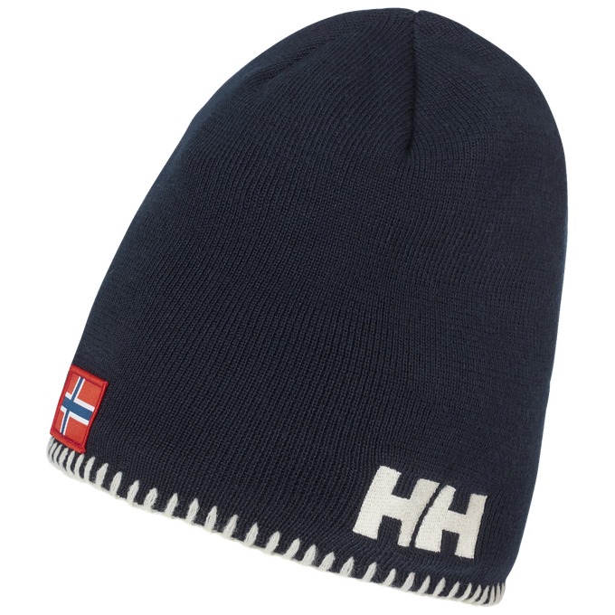 Helly Hansen Mountain Beanie Fleece Lined Navy NSF - 2024/25