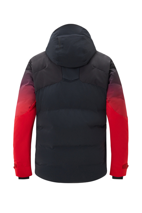 Insulated jacket Descente Hybrid Down Jacket Black Electric Red - 2024/25