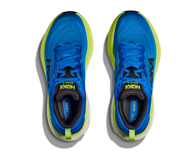 Men shoes Hoka Bondi 8 Electric Cobalt/Lettuce