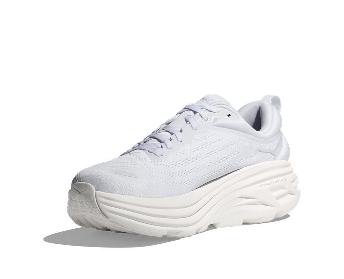 Men shoes Hoka Bondi 8 White/White