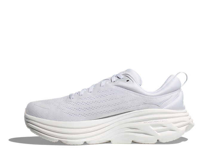 Men shoes Hoka Bondi 8 White/White