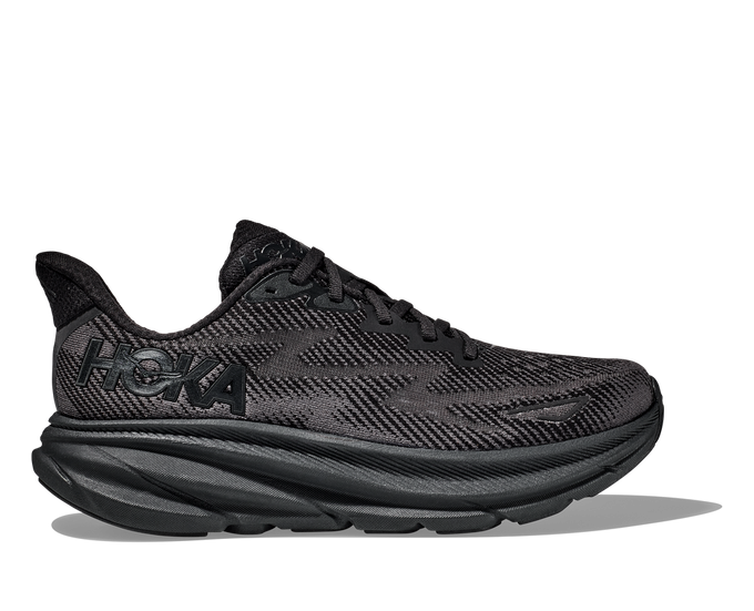 Men shoes Hoka Clifton 9 Black/Black