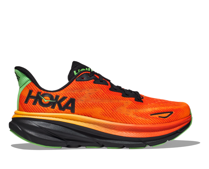 Men shoes Hoka Clifton 9 Flame/Vibrant Orange