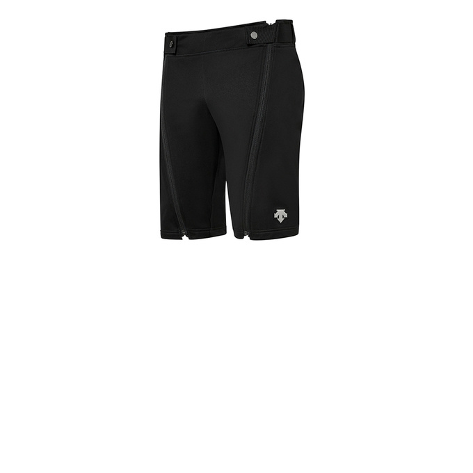 Softshell pants Descente Softshell Half Pants Black - 2023/24