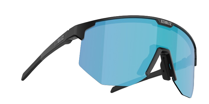 Sunglasses BLIZ Hero Matt Black Frame/Brown with Blue Multi Lenses