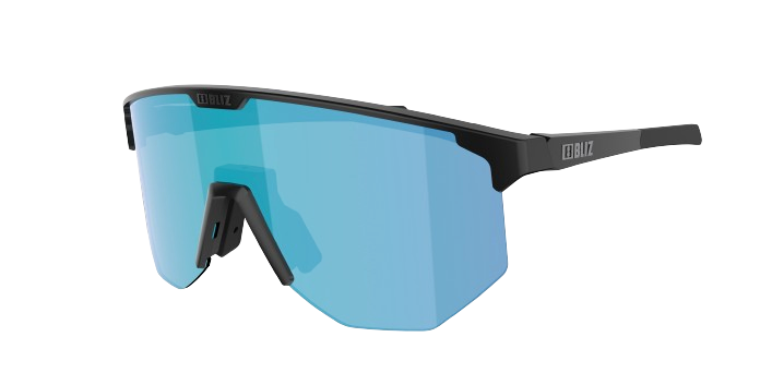 Sunglasses BLIZ Hero Matt Black Frame/Brown with Blue Multi Lenses