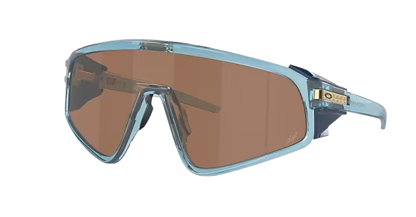 Sunglasses OAKLEY Latch Panel Kylian Mbappé Signature Series Prizm Tungsten Lenses / Transparent Stonewash Frame