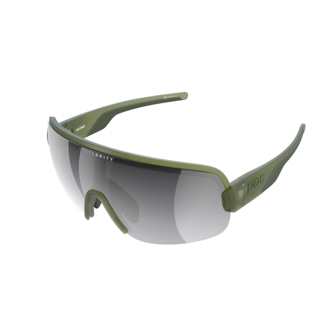 Sunglasses POC Aim Epidote Green Translucent - 2024/25