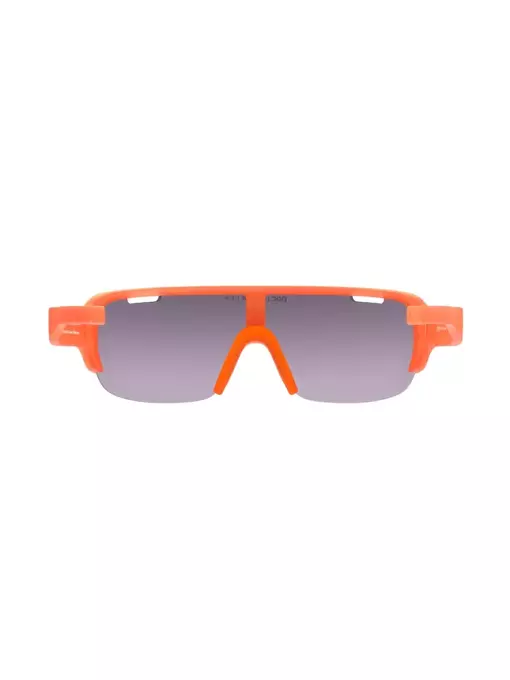 Sunglasses POC DO Half Blade Fluorescent Orange Translucent - Violet/Gold Mirror - 2024/25