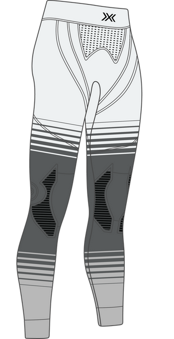 Thermal underwear X-bionic Invent FX Pants WMN White/Grey/Light Grey - 2024/25