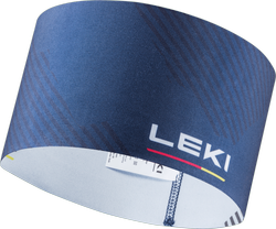 LEKI XC Headband blue-white-grey - 2023