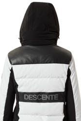 Ski Jacket Descente Sharon White/Black - 2023/24