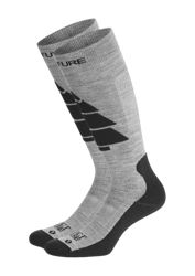 Ski socks Picture Wooling Ski Grey Melange - 2024/25