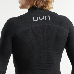 Thermal underwear UYN Man Elevatyon Biomorph UW Shirt Long SL Turtle New Neck Black - 2024/25