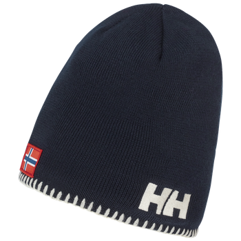 Kappe Helly Hansen Mountain Beanie Fleece Lined Navy NSF - 2024/25