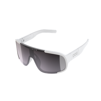 Sonnenbrille POC Aspire Mid Hydrogen White/Clarity Road/Sunny Silver