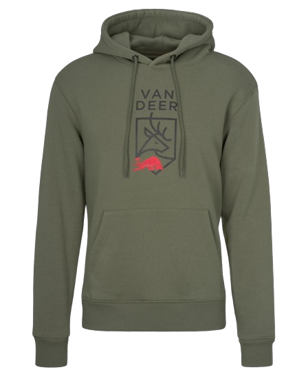 Kapuzenpullover Van Deer Logo Hoodie Khaki - 2024/25