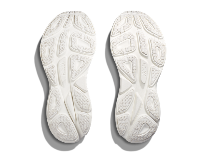 Man Schuhe Hoka Bondi 8 White/White