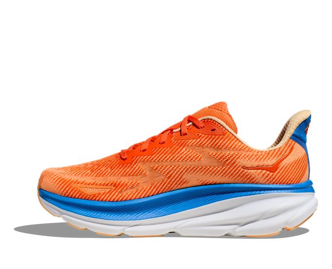 Man Schuhe Hoka Clifton 9 Vibrant Orange/Impala