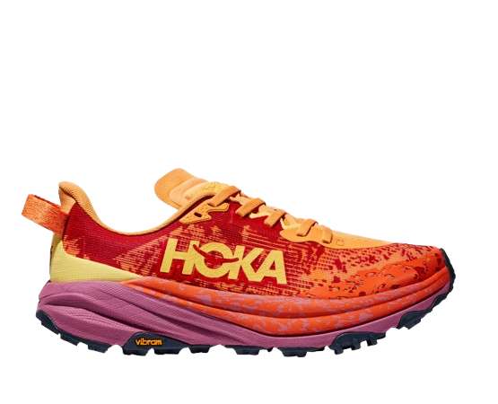 Man Schuhe Hoka Speedgoat 6 Orange/Purple