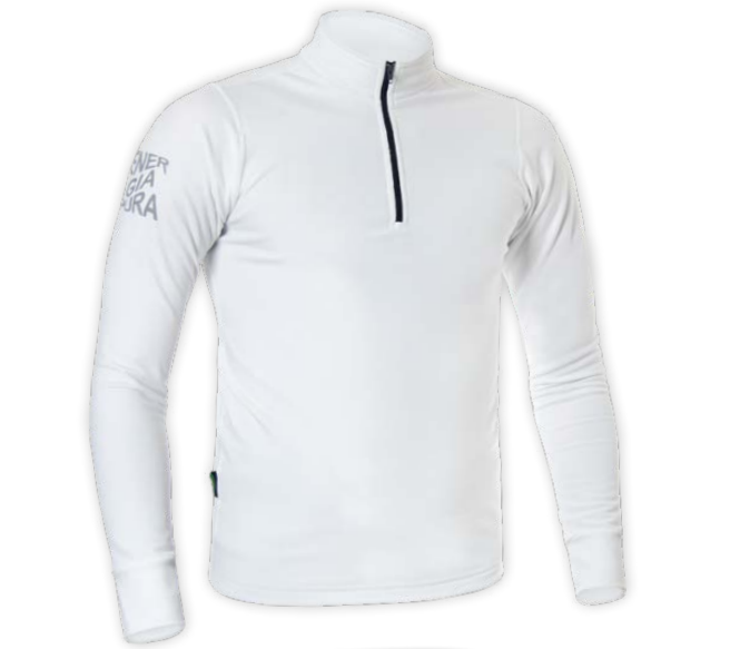 Men's Softshell Set Energiapura Tuta Nordic White/Black