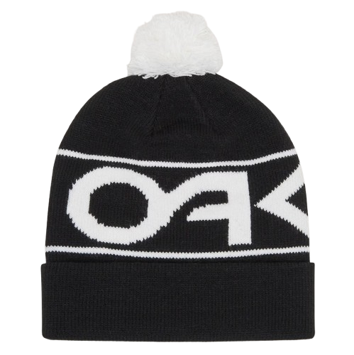 Mütze Oakley Factory Cuff Beanie Black/White Logo