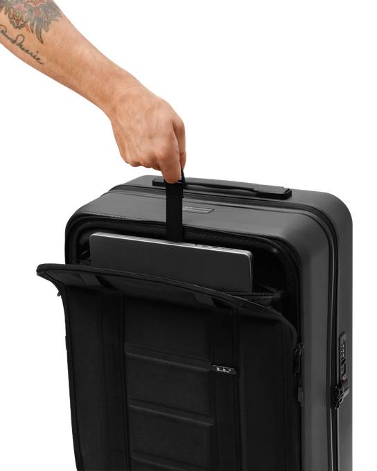 Reisekoffer Db Ramverk Front Access Carry-on Green Ray - 2024/25