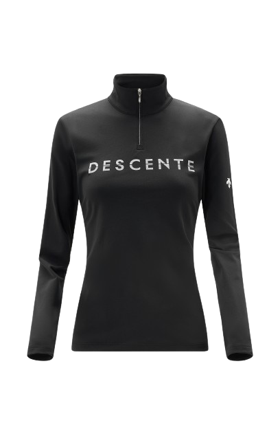 Rollkragen Descente Chest Logo Black - 2024/25