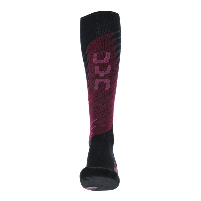 Skisocken UYN Women Ski One Biotech Black/Purple - 2024/25