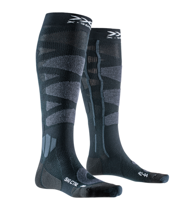 Skisocken X-Socks Ski Control 4.0 Black Night/Charcoal - 2023/24