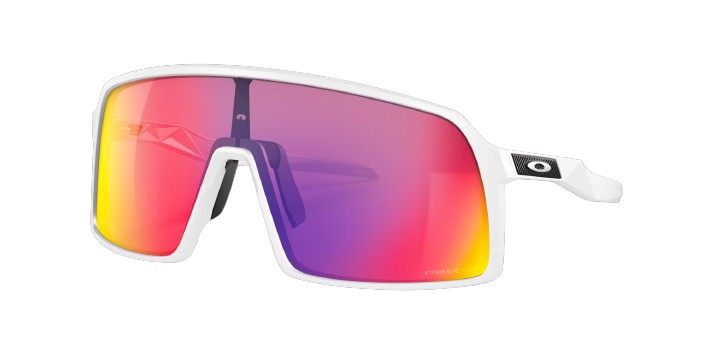 Sonnenbrille Oakley Sutro Prizm Road Lenses/Matte White Frame