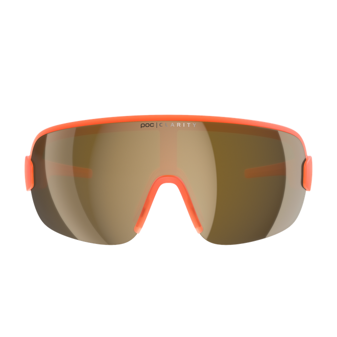 Sonnenbrille POC Aim Fluo. Orange Translucent/Clarity Road/Partly Sunny Gold