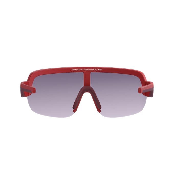 Sonnenbrille POC Aim Prismane Red/Clarity Road/Sunny Silver