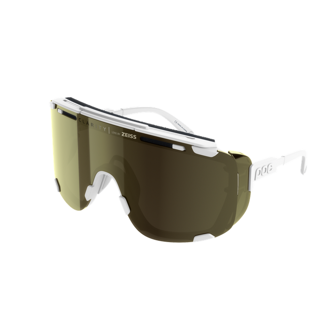 Sonnenbrille POC Devour Glacial Hydrogen White - 2024/25