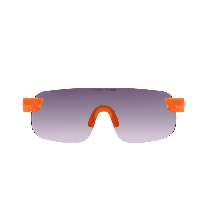 Sonnenbrille POC Elicit Fluorescent Orange Translucent - 2024/25