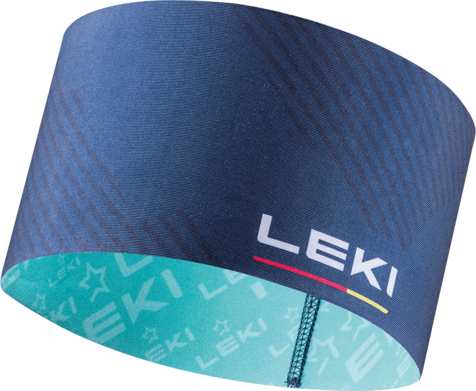 Stirnband LEKI XC Headband blue-mint - 2023