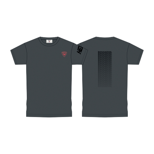 T-shirt Rossignol Hero Gradient Tee Onyx Grey - 2023/24