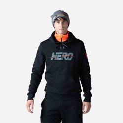 Bluse Rossignol Hero Hoodie Black - 2023/24