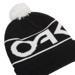 Mütze Oakley Factory Cuff Beanie Black/White Logo