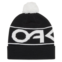 Mütze Oakley Factory Cuff Beanie Black/White Logo