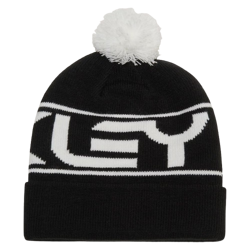 Mütze Oakley Factory Cuff Beanie Black/White Logo