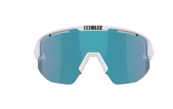 Sonnenbrille BLIZ Matrix Nano Photochromic Matt White/Brown Blue