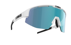 Sonnenbrille BLIZ Matrix Nano Photochromic Matt White/Brown Blue